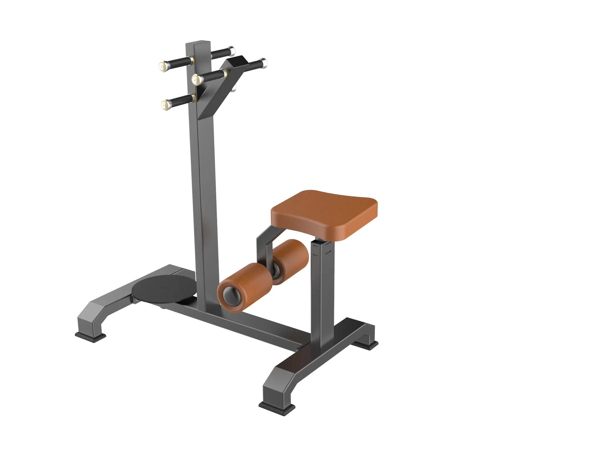 for Supplier Commercial Gym Equipment Small Barbell Pole Stand Pedal Back Machine Rowing Machine Seated Leg