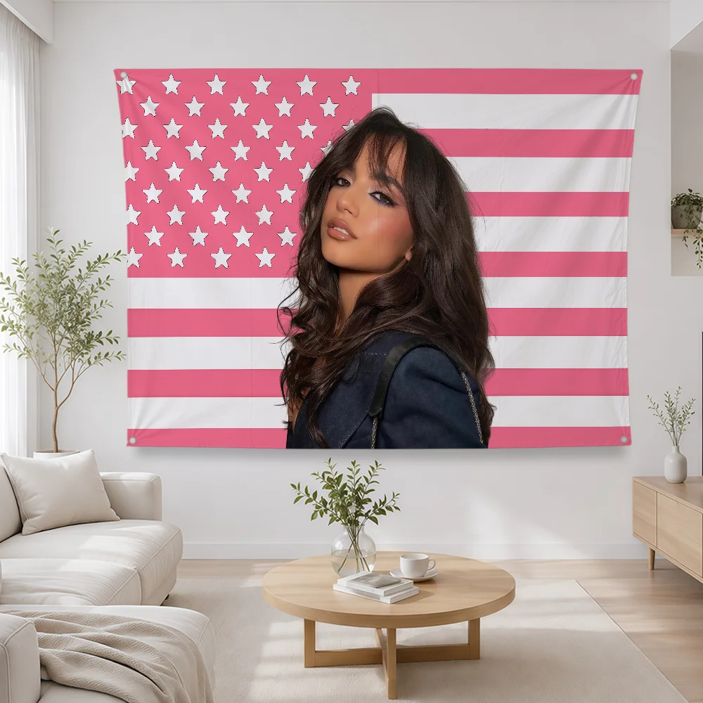 Actor I-Isabela Merced Flag Polyester Banner Flags For Party Club Outdoor Interior Wall Paper Decoration Banner Fans Gift