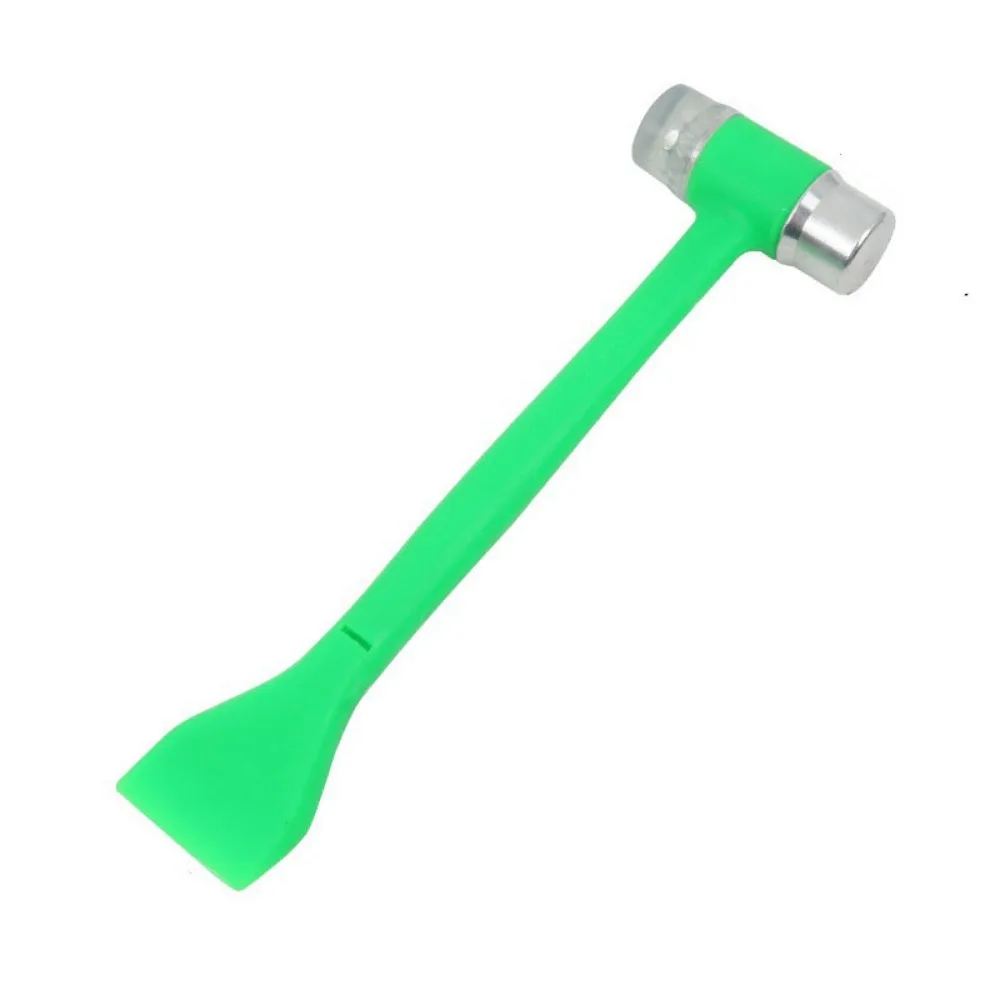 

With Shovel Head Rubber Hammer Multi-functional Ergonomic Handle Double-Faced Hammer Detachable Sturdy Iron Head Hammer Woodwork