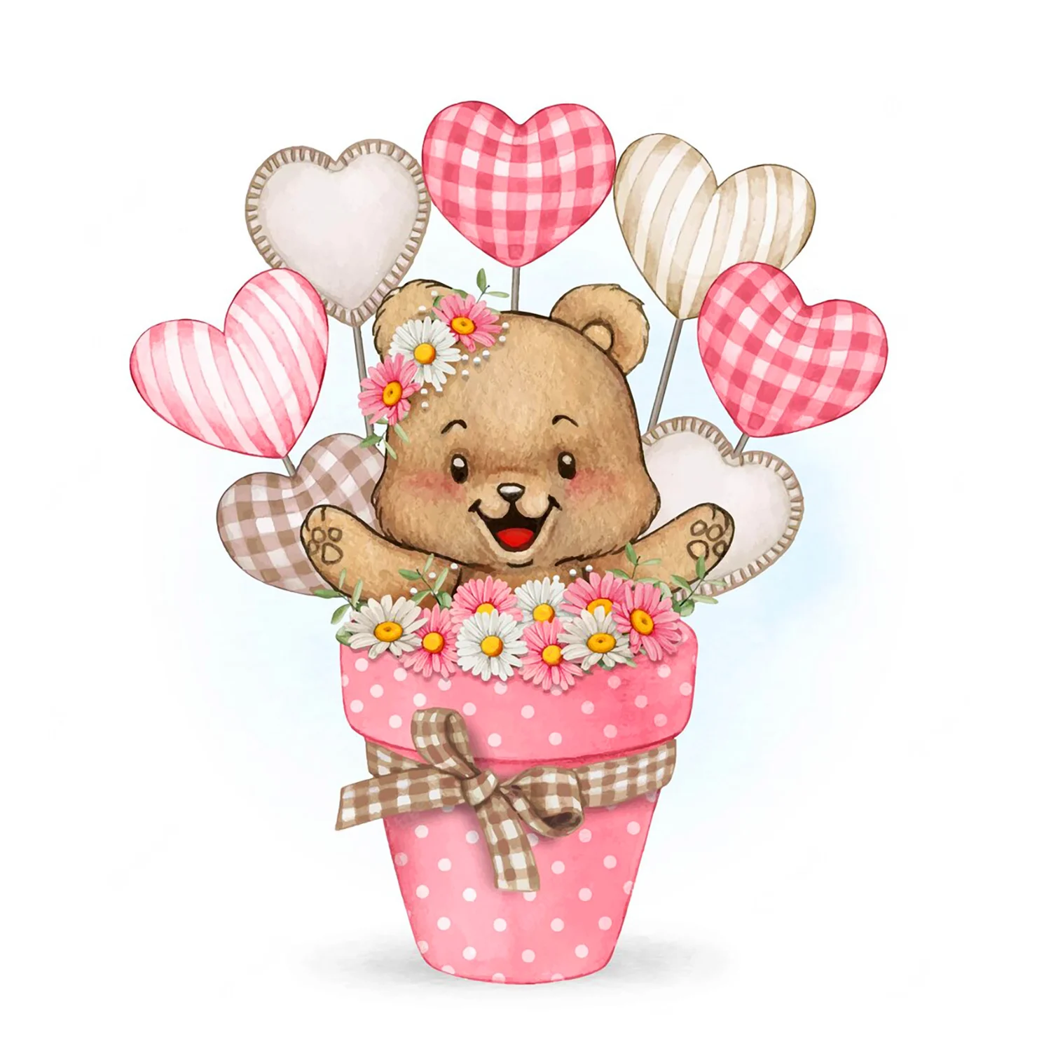 Love flowerdot Bear wycinanie uroczy kwiat szablon metalowy dla zwierząt dla rzemiosło artystyczne do scrapbookingu papierowa karta podarunkowa