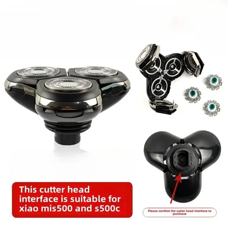 FMTNEW For Xiaomi Mijia S500 S500C  Replacement Shaver Head