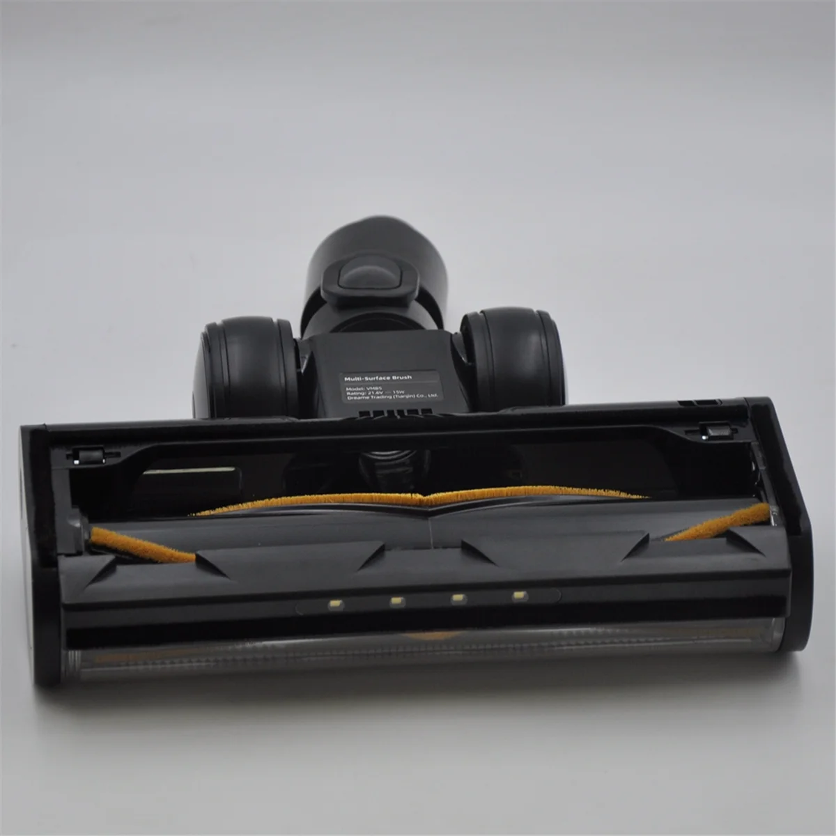 ABLK untuk Dreame R20 R30 Universal T20 T30 Sikat Lantai dengan Rakitan LED dengan Sikat Rol untuk Aksesori Penyedot Debu