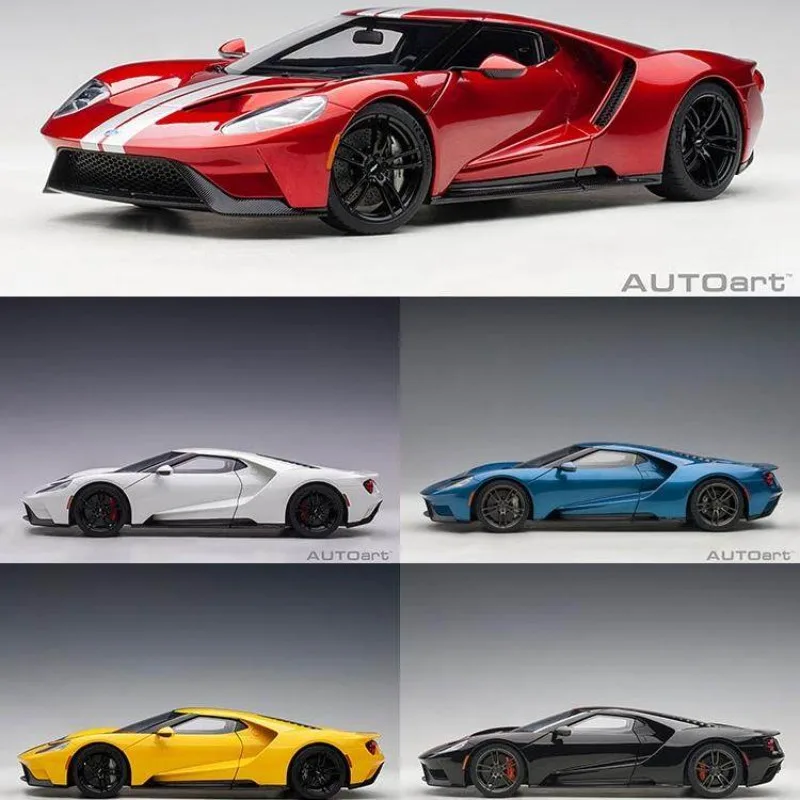 

Модель автомобиля AUTOart 1:18 FORD GT 2017, литая, имитационная, статическая, коллекционная, подарок для мальчиков на праздник.