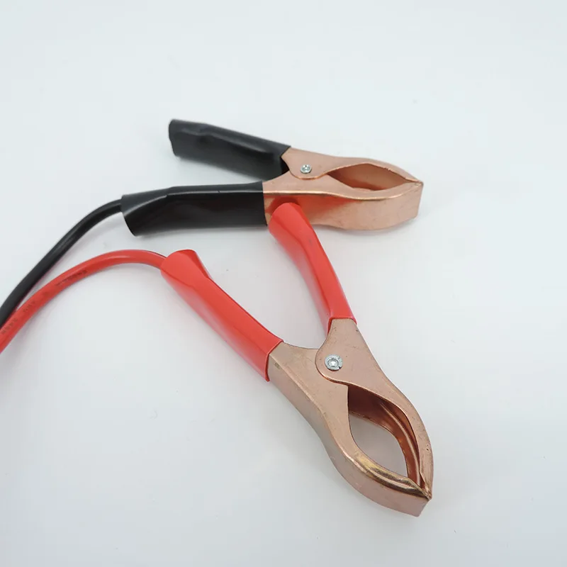 14AWG 36CM 2Pin SAE Quick Disconnect Plug to Battery Alligator Clips Cable Clamps Connectors Cord M20
