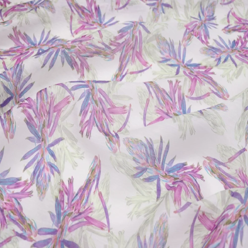 

Удобная лучшая шелковая льняная ткань с цветочным принтом и привлекательным дизайном для весеннего поклика, платья, шарфа, шаль