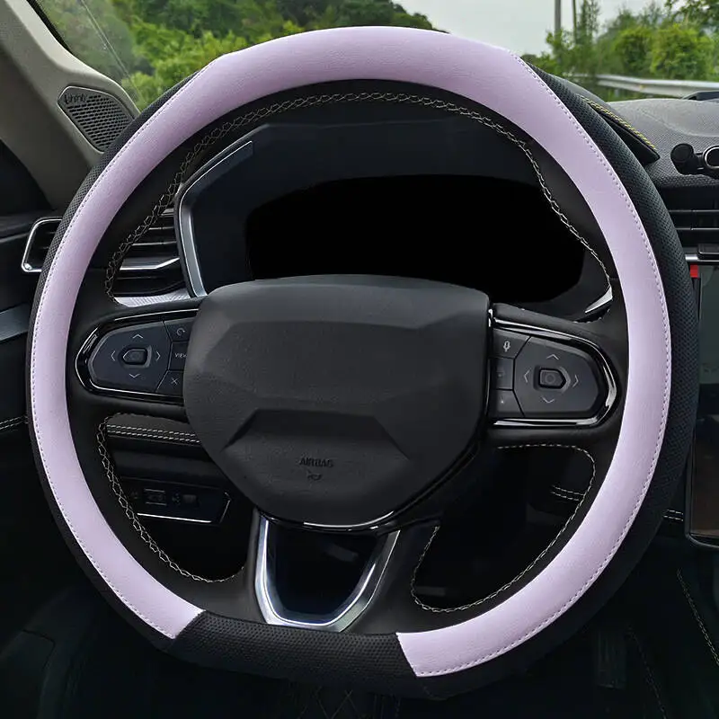 

Breathable Car Steering Wheel Cover for BMW 1 Series for Suzuki Ertiga 2010-2024 Models and More 38cm15in Suitable for All Seaso