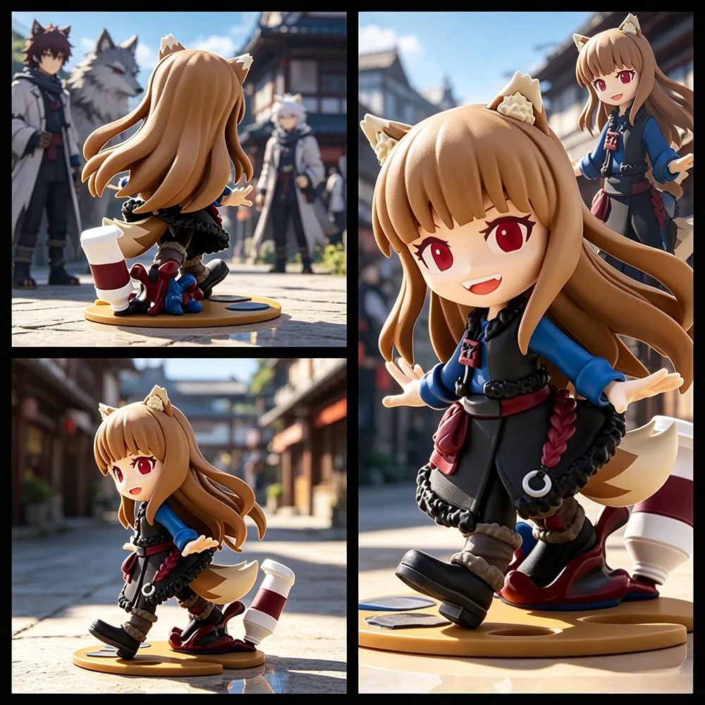 10cm Anime Spice and Wolf Figure Holo Action Figures PVC Statue Model Collection Toys Gifts
