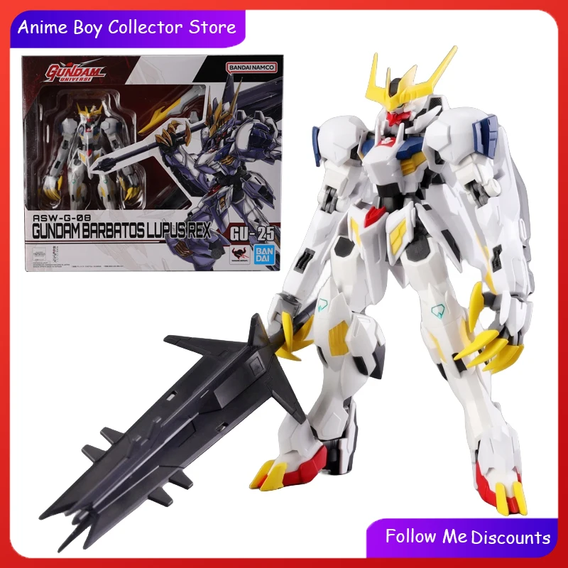 

Bandai GU 25 Asw-G-08 Gundam Barbatos Lupusrex Action Figure Mobile Suit Gundam IRON-BLOODED ORPHANS Toys for Boys