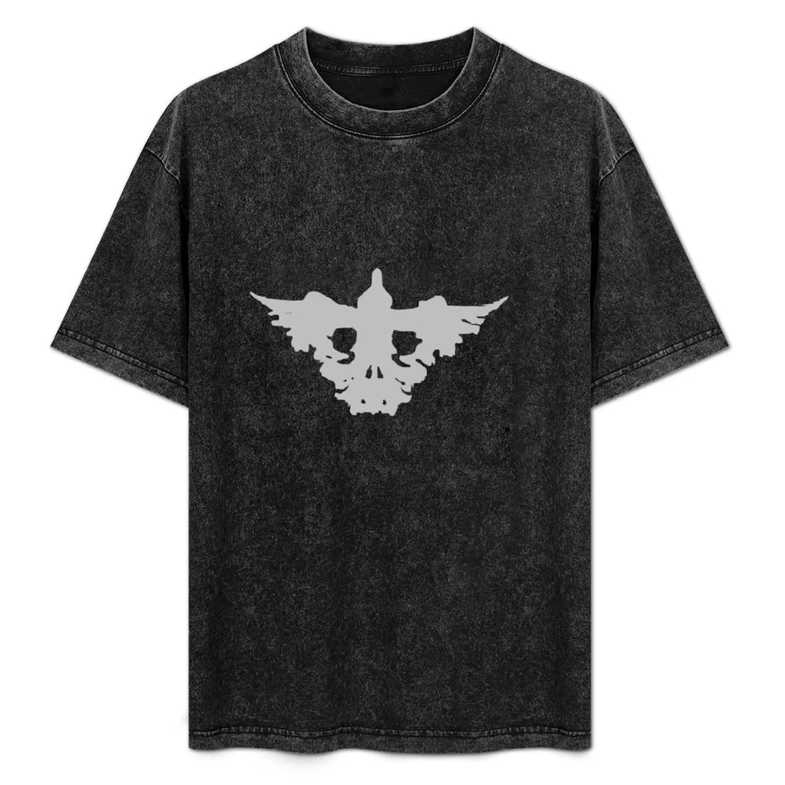 Crow Skull - Rorschach Shirt - Before the Storm - Life is Strange 1.5 T-Shirt blacks tee shirts for men