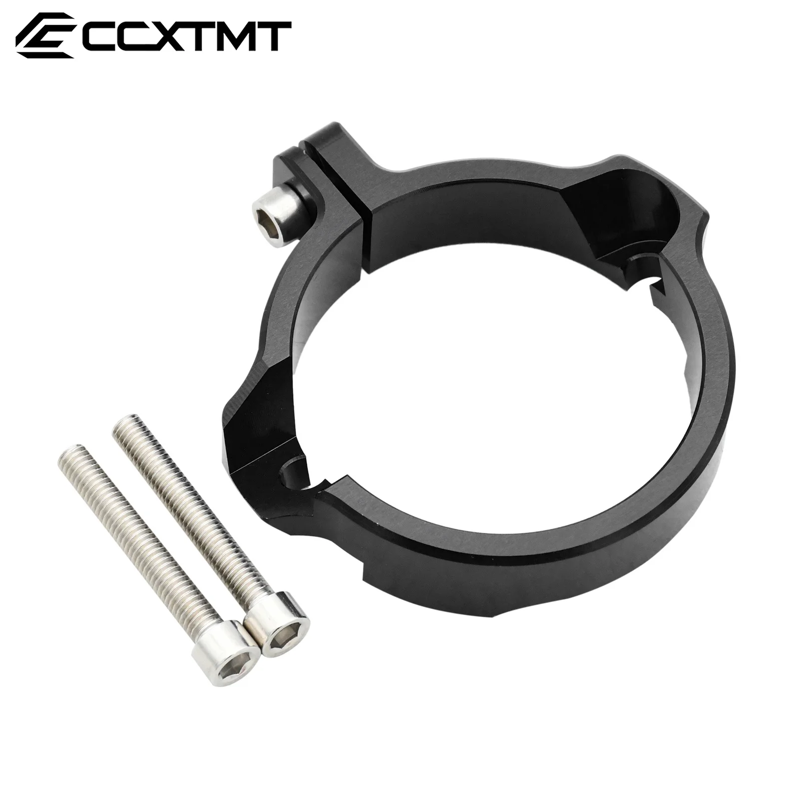 Motorcycle Exhaust Flange Guard Tip Muffler Pipe Clamp For GasGas EX EC MC 250-300 2021 For Husqvarna TE TC TX 250/300 2017-2022 view 2