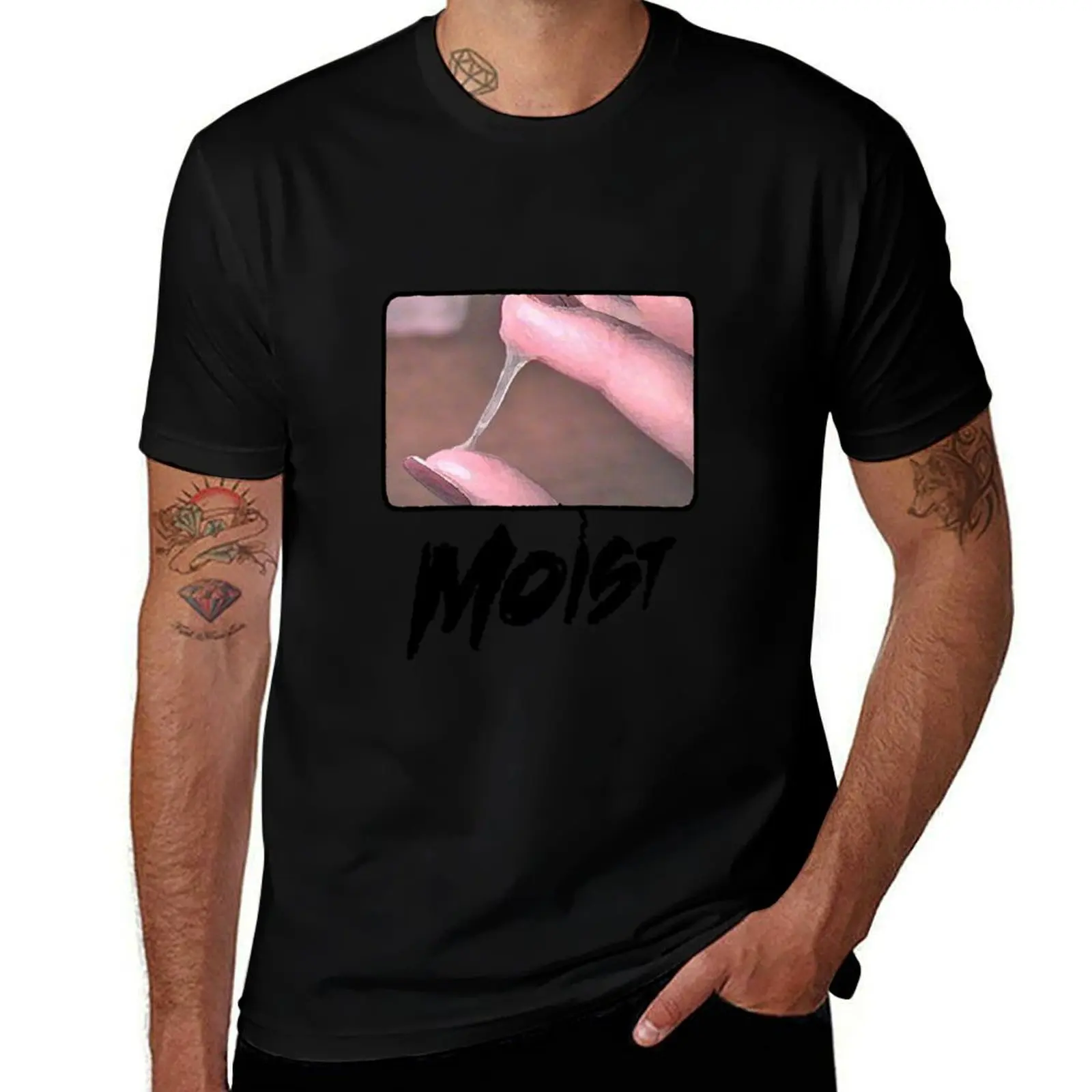 Moist - Logo T-Shirt Sports Basic Short Sleeve T-Shirt