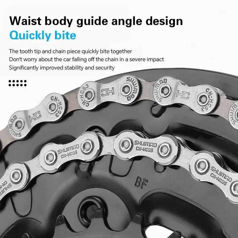 Original Mountain Bike Chain 9/10/11/speed Road Bike Parts High Quality Replacement Bike Chain Cn-hc53 Chain Accessories image 5