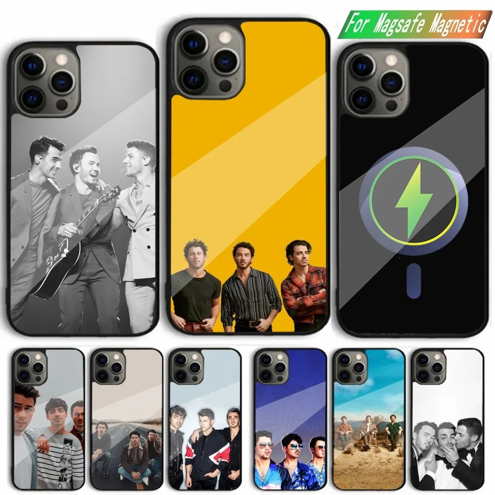 J-Jonas Band B-Brothers Phone Case For iPhone 15,14,13,12,11,Plus,Pro,Max Mini Magsafe Magnetic Wireless Charging