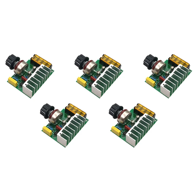 

5X 4000W AC 220V SCR Electric Voltage Regulator Motor Speed Controller Dimmers Dimming Speed