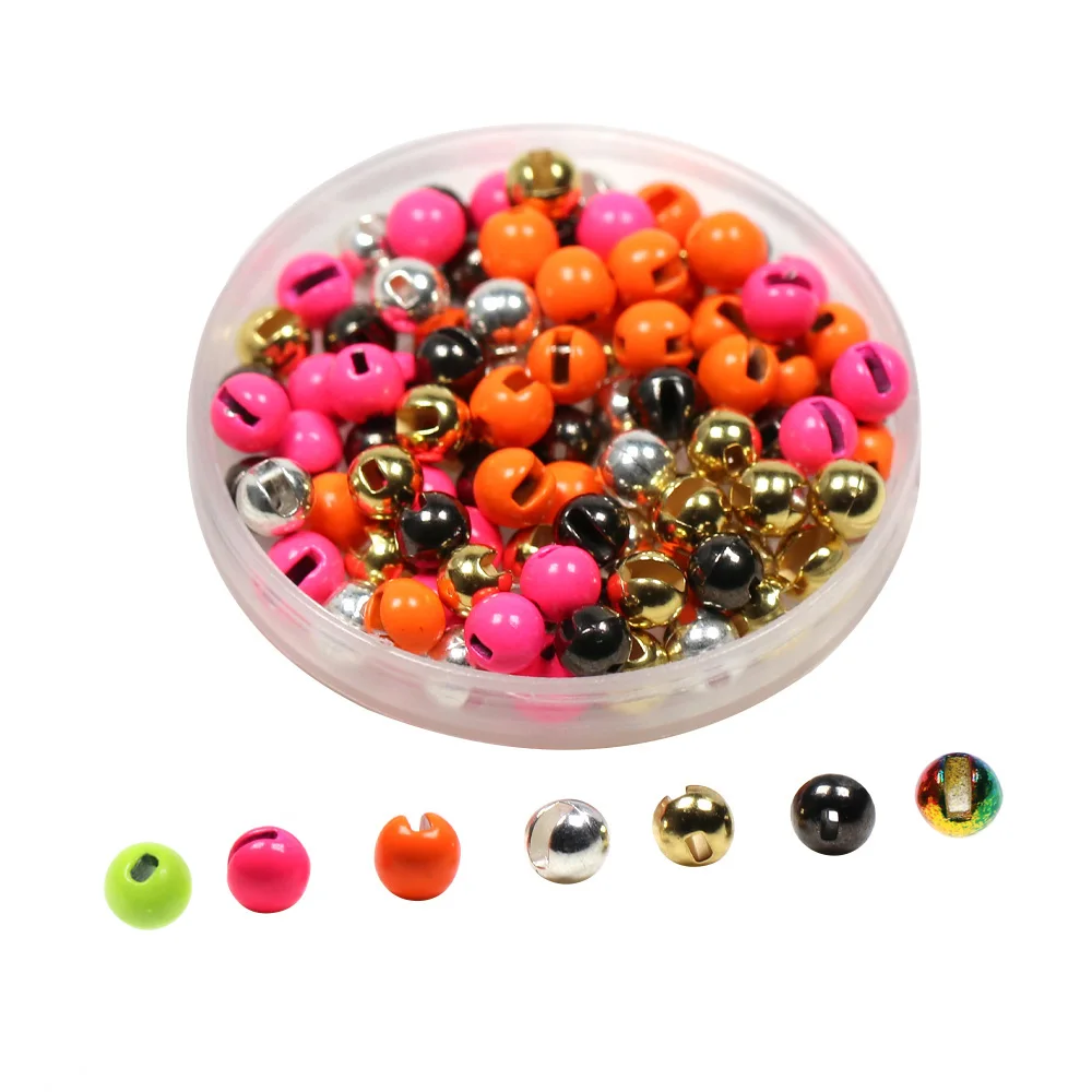 ICERIO Cuentas Tungsteno Ranuradas para Jig y Mosca 2.5-3.5mm - imagen 3