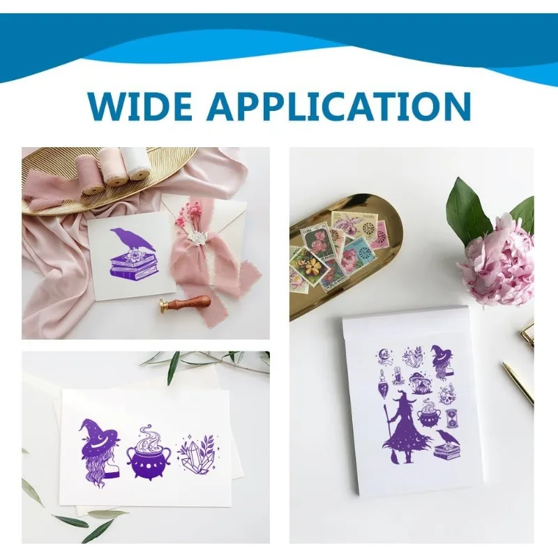 1pc Witch Clear Stamps Crow Mushroom Transparent Stamps Silicone Clear Stamp Seals for DIY Scrapbooking Photo Album
