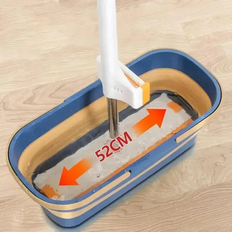 Collapsible Bucket Portable Folding Bucket Car Wash Basin Silicone Washing Camping Home Foldable Cleaning Mop Bucket