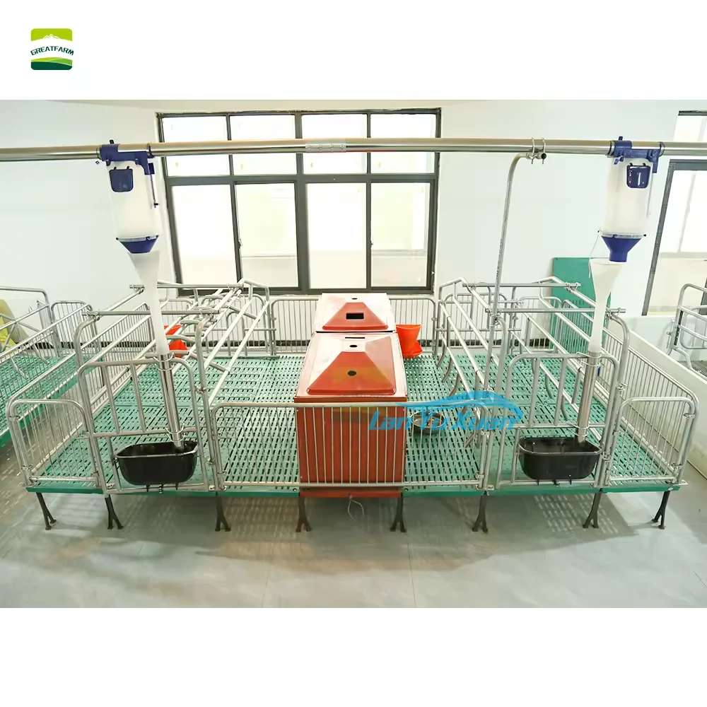 High quality animal birth bed pig pen sow farrowing cratepig cage  for pig farm