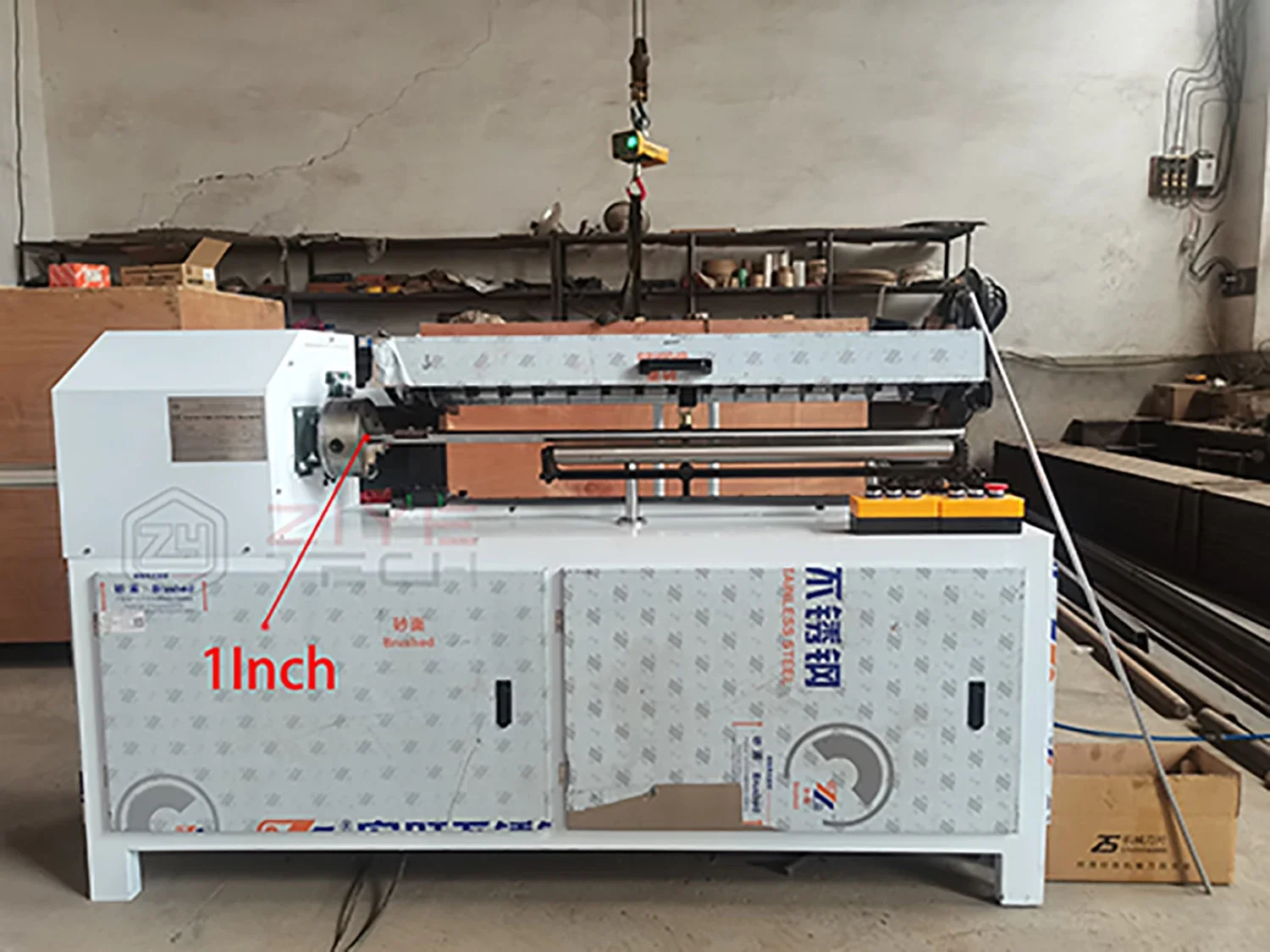 High Speed PVC Paper Core Tube Cutter Cutting Machine With Knife