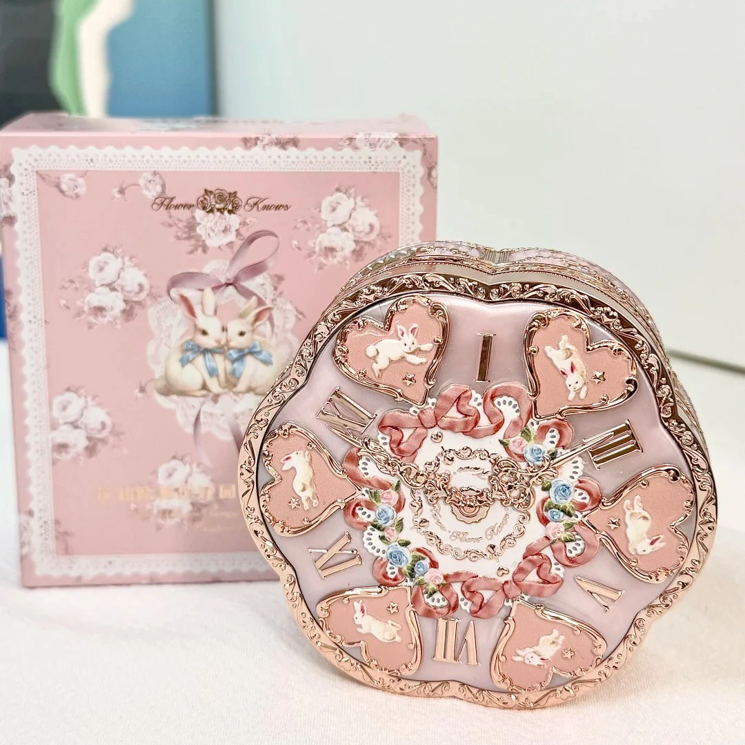 Flower Knows Bunny Garden Cushion Cream Foundation Hydrating Lightweight Flawless Coverage Long Lasting Natural Base Makeup