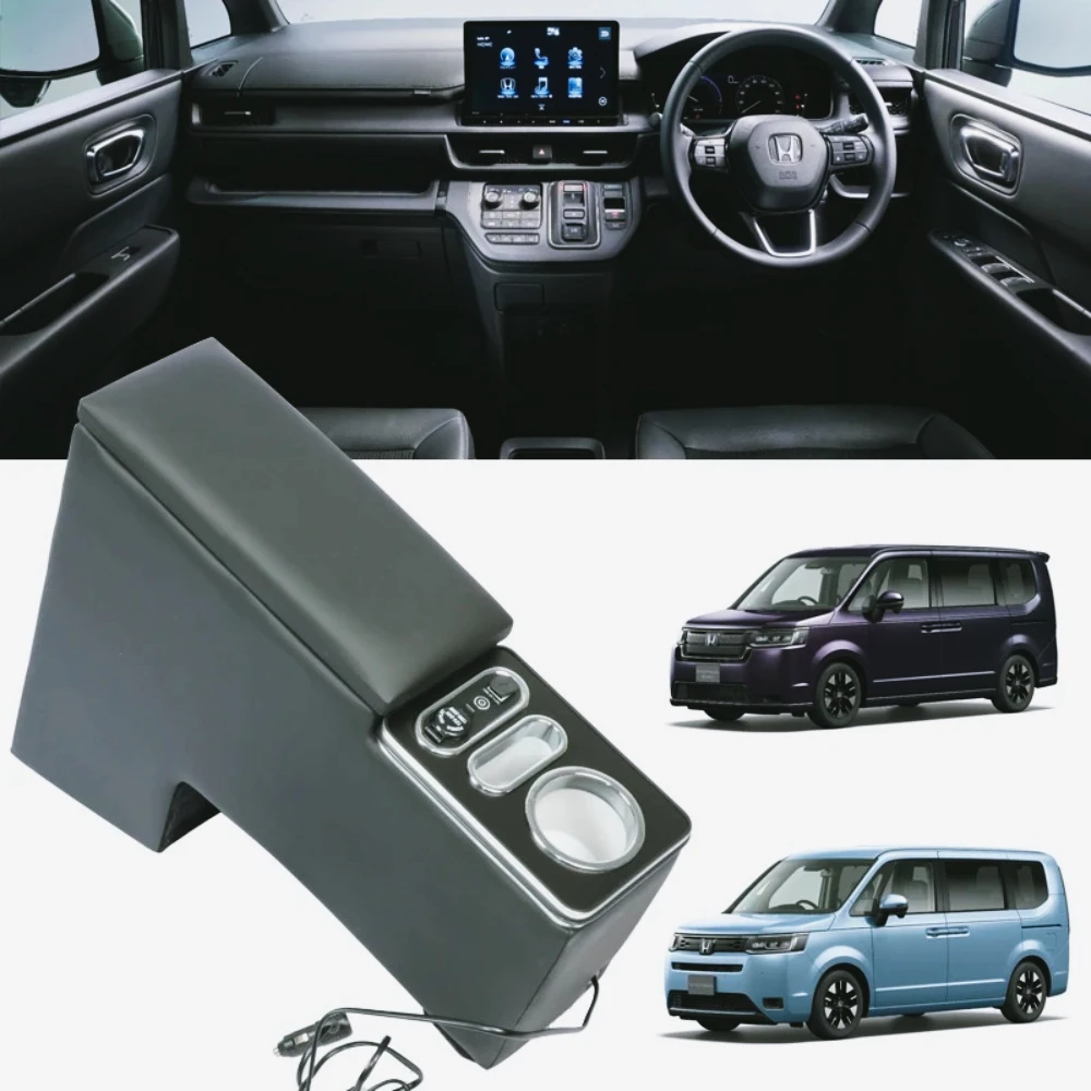 Reposabrazos para Consola Central  Automóvil Honda Stepwagon, Caja  Reposabrazos Dedicada para Honda Stepwagon Spada Air RP6 RP7