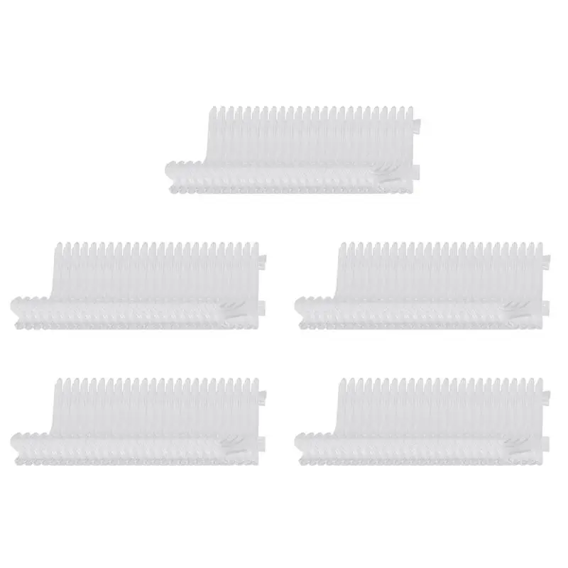 A53Q-3 Inch Clear Plastic Stand Cookie Holder Display Stand Place Card Holder Display Easels At Weddings(120 Pack)