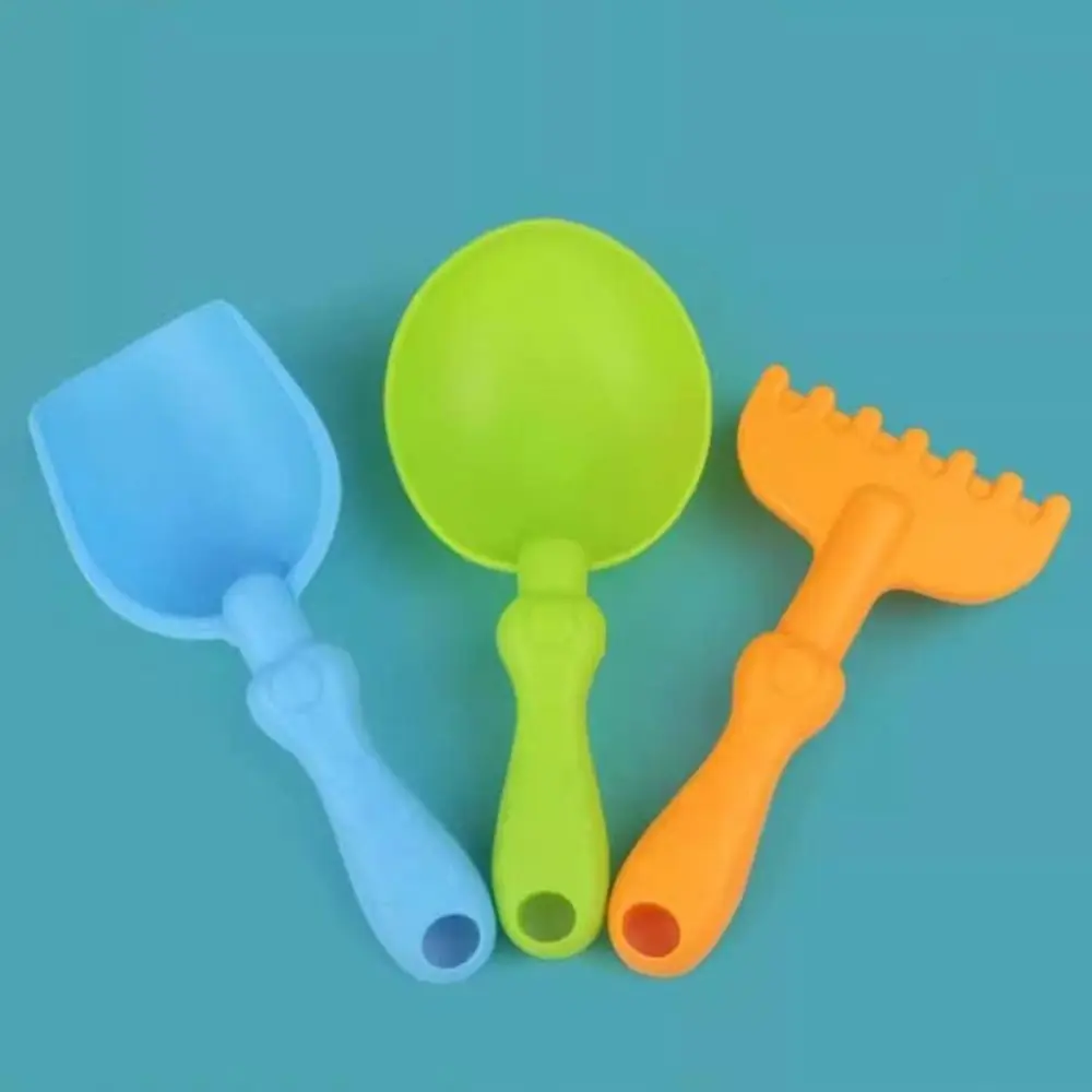 Ensemble de jouets de plage multicolores, pelle à sable lisse et résistante à l'usure, seau de plage en plastique souple et Durable, interactif Parent-enfant