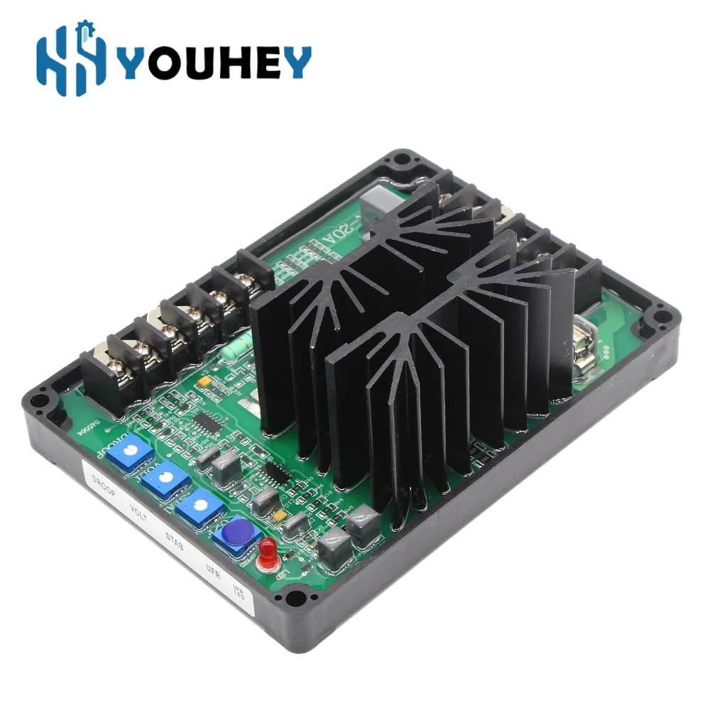 GAVR-20A GAVR-20B Universal Brushless Generator AVR Voltage Stabilizer Regulator GAVR 20A 20B 12A 15A Control Panel Module