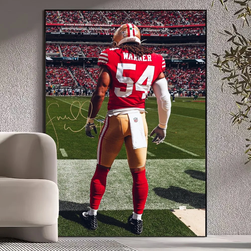 San Francisco 4-49ers NFLS Poster stampe immagini a parete soggiorno decorazione della casa