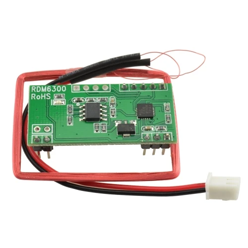 Imagem -02 - Módulo Leitor Rfid Uart Sistema de Controle de Acesso de Saída para Arduino Rdm6300 125khz Em4100