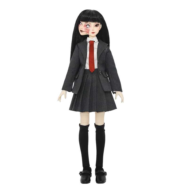 1/4 Scale Bjd Tomie Mio Full Set Female Ball Jointed Doll, Fully Poseable Articulated Collectible Art Toy, Adult Hobby Art Doll