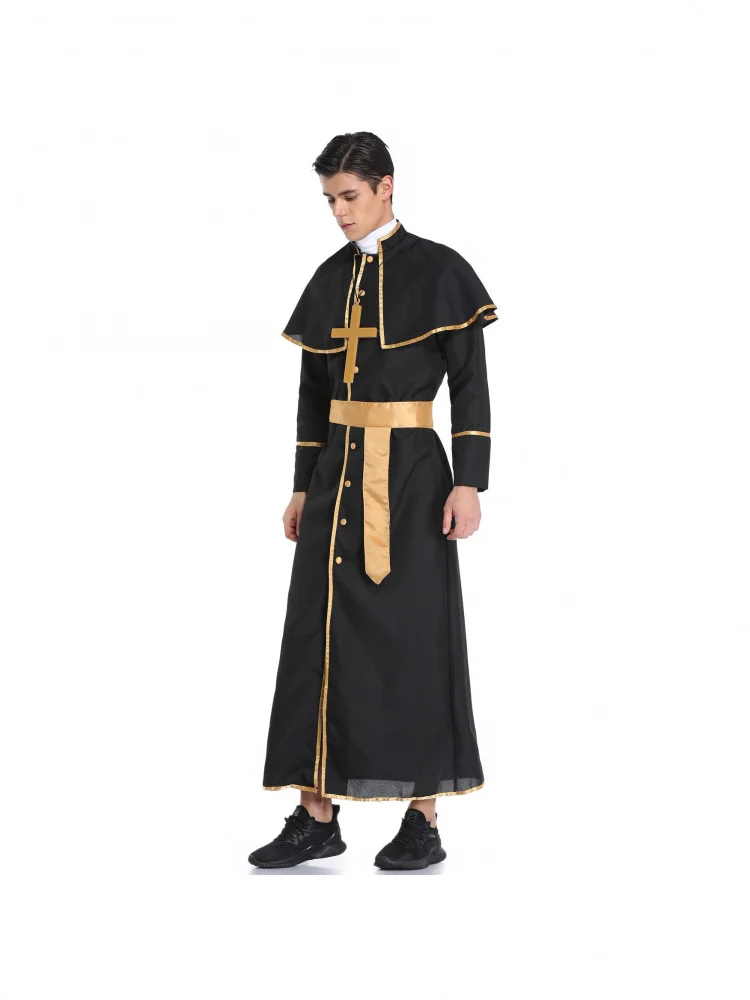 

Roman Priest Costume Men's loween Dance Par Performance Suit High Waist Skirt Chinese Traditional Clothing High Waist