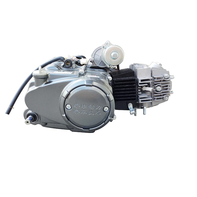 Automatic Clutch Zongshen 110CC Horizontal Engine air Cooled 4 Stroke Electric Kick Start CDI 4.7KW 4 Gearshift Z110 for Bajaj