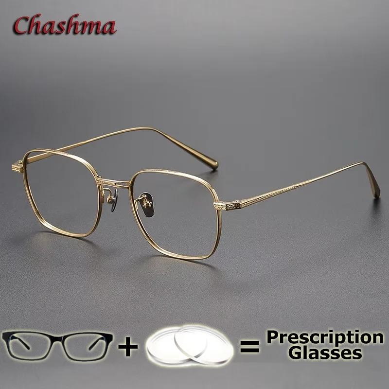 

Women Optical Prescription Glasses Pure Titanium Men Myopia Lens Wide Field Multifocal Progressive Glass Fashion Spectacle