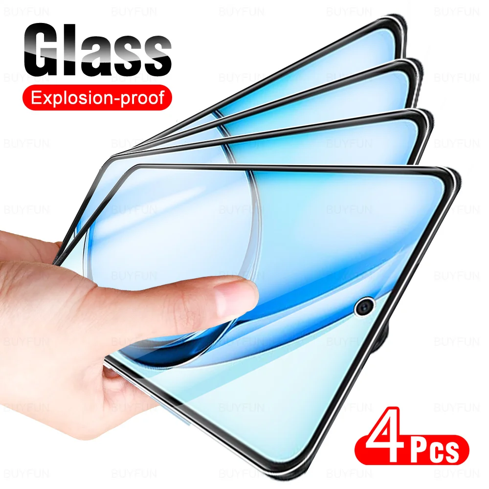 4Pcs Glass For Oppo A60 4G Tempered Glass Screen Protector Film For oppoa60 oppo a 60 60a 4g 6.67