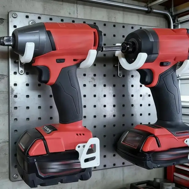 M18 Series Angle Grinder Wall Bracket 3D Printed Durable Electric Tool Holder for Workshop Garage Power Tool Organization
