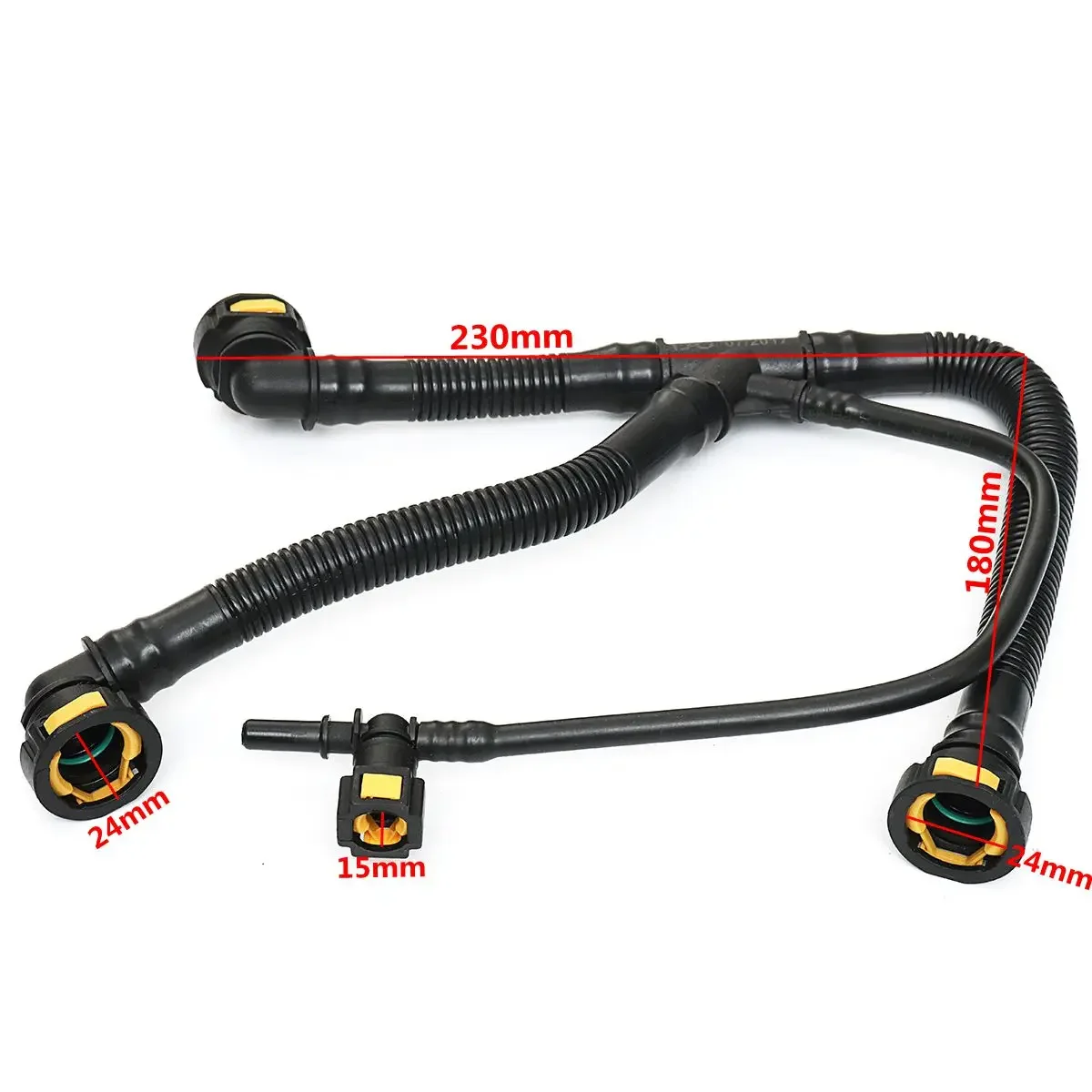 Car Accessories Engine Crankcase Breather Hose 1192W0 For Peugeot 206 207 307 For Citroen C2 Oil Steam Pipe