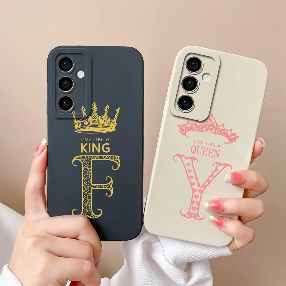 Cases For Samsung Galaxy A35 Senior Fashion Luxury Crown Protective Shockproof High Qualtiy Shell For Samsung Galaxy A35 Funda