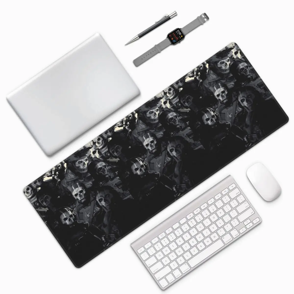 Simon Ghost Riley Large Mouse Pad Computer Keyboard Mouse Mat Gamer PC Laptop Desk Mat Office Accessories Table Mats