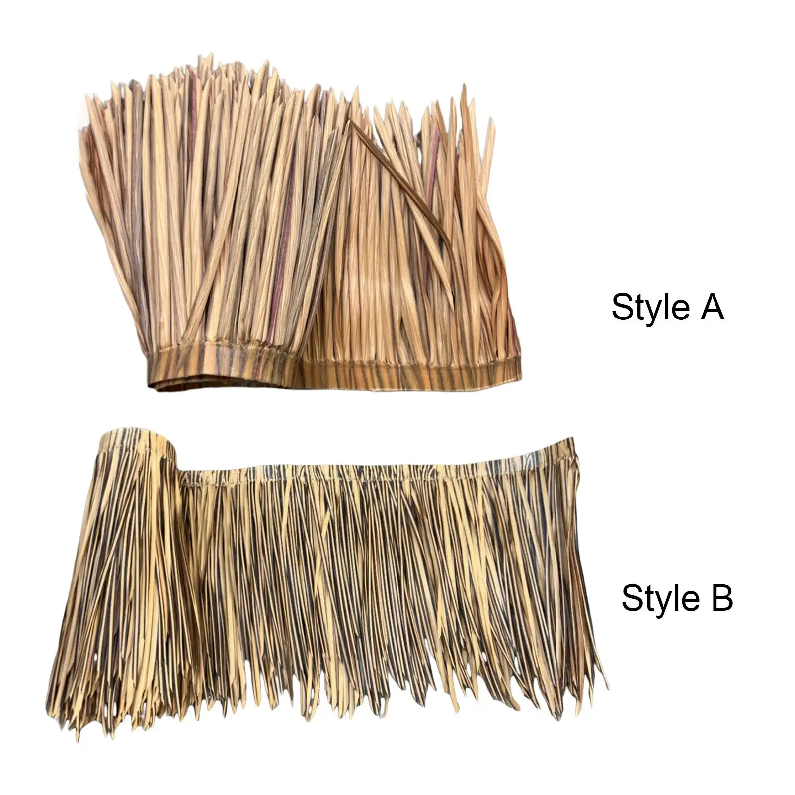 

DIY Artificial Thatch Roll Decoration Bar Hut Grass Workmanship Synthetic Thatch