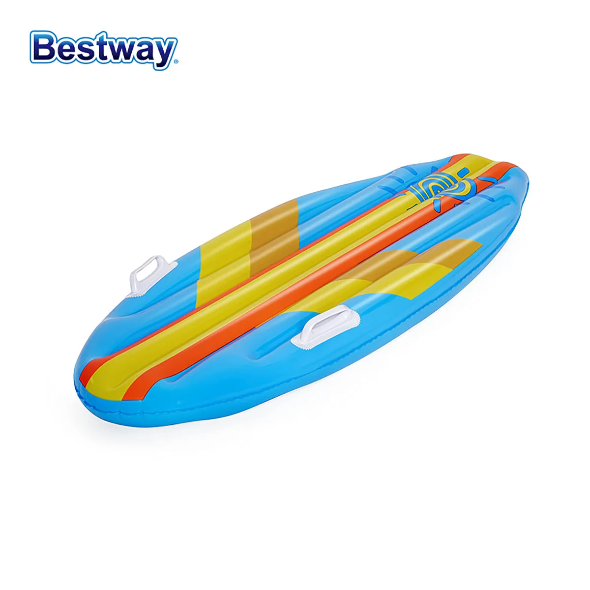 Bestway 2 Colors/1 Piece Water Surfboard, Inflatable Pontoon Paddleboard, Water Play Pontoon, Inflatable One Piece Surfboard