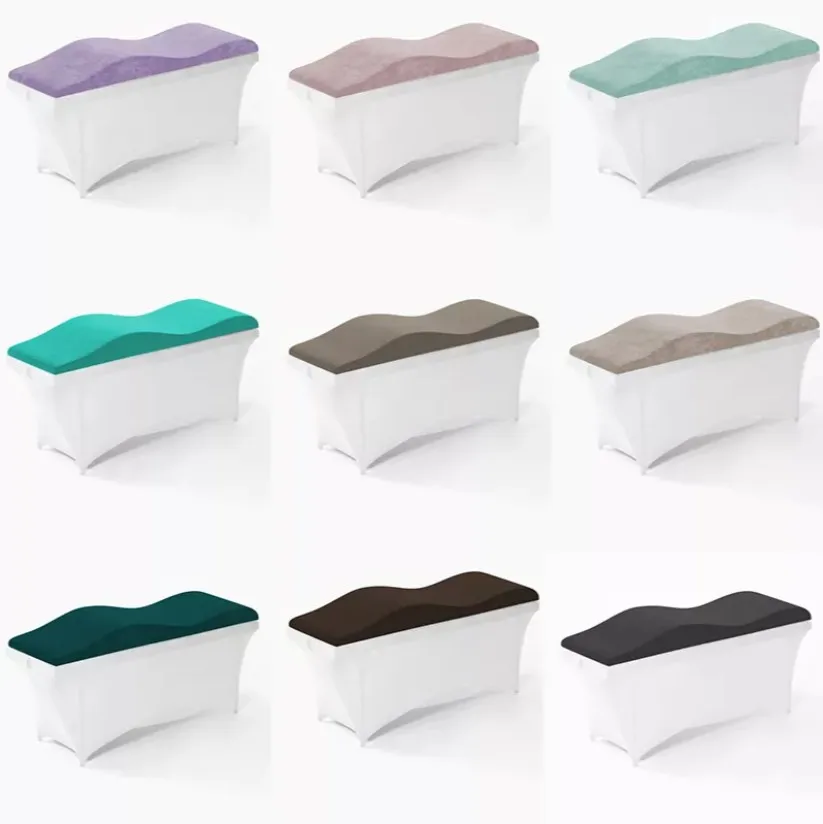 

Curved Massage Table, Velvet Foam Mattress, Eyelash Extension Bed, High Quality Durable Topper, Beauty Salon Mattress