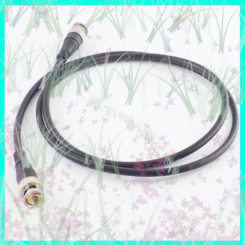 0.5M/1M/2M/3M BNC Male to BNC Male Adapter Connector Cable Pigtail wire For CCTV Camera BNC Connection Cable Accessories E3
