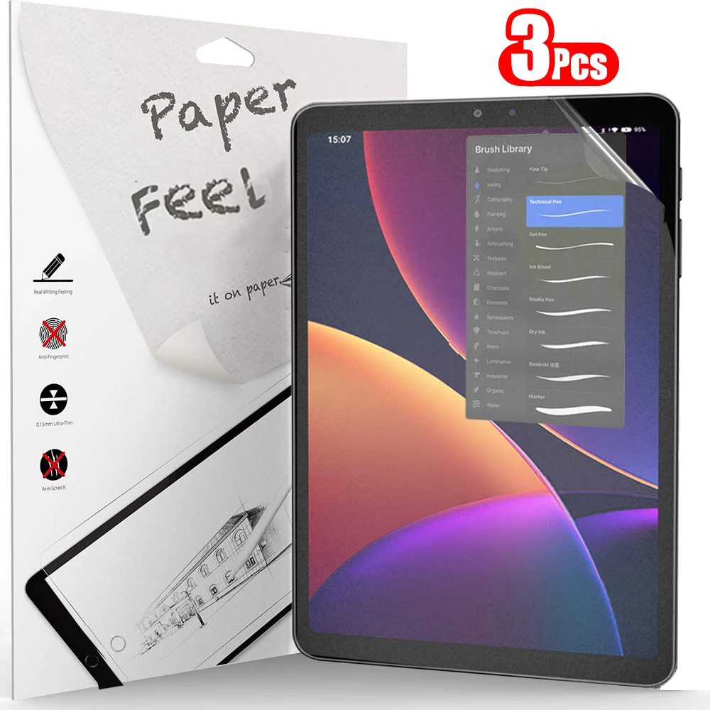 3Pcs Paper Feel Like Screen Protector For Alldocube iplay 80 mini pro ultra iplay80 mini pro ultra Film No Glass