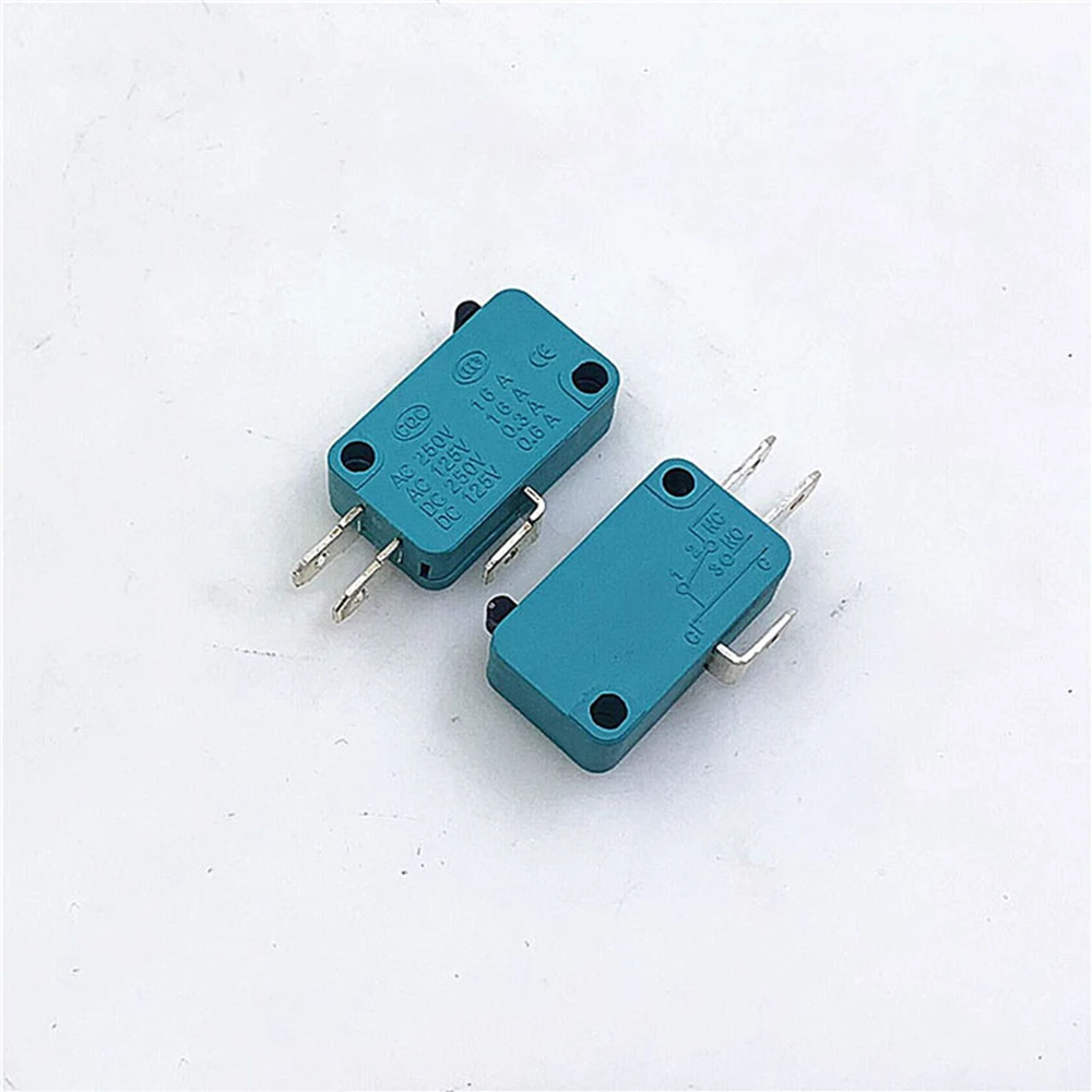 5pcs 16A 230V 3plug Micro switch Replacement Door Switch Stroke Limit Switch Univesal For Rice Cooker/ Microwave Oven