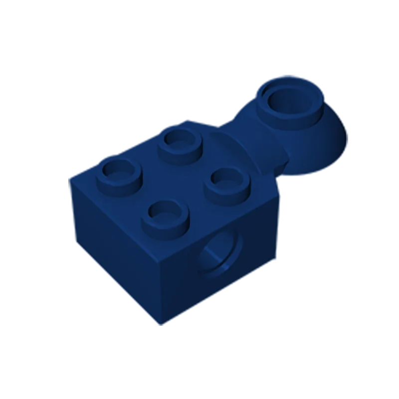 Gobricks GDS-1089 Technical, Brick Modified 2 x 2 with Pin Hole, Rotation Joint Ball Half  compatible with lego 48170