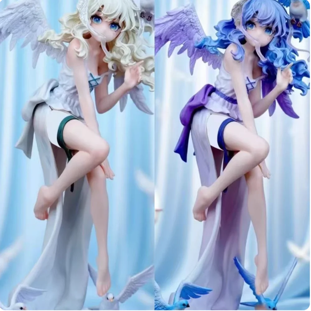 

НОВЫЙ 25 см GK Девушка Ангел Ариэль Аниме Девушка ПВХ Фигурка Игрушка Игровая Статуя Взрослая Коллекция Модель Куклы
