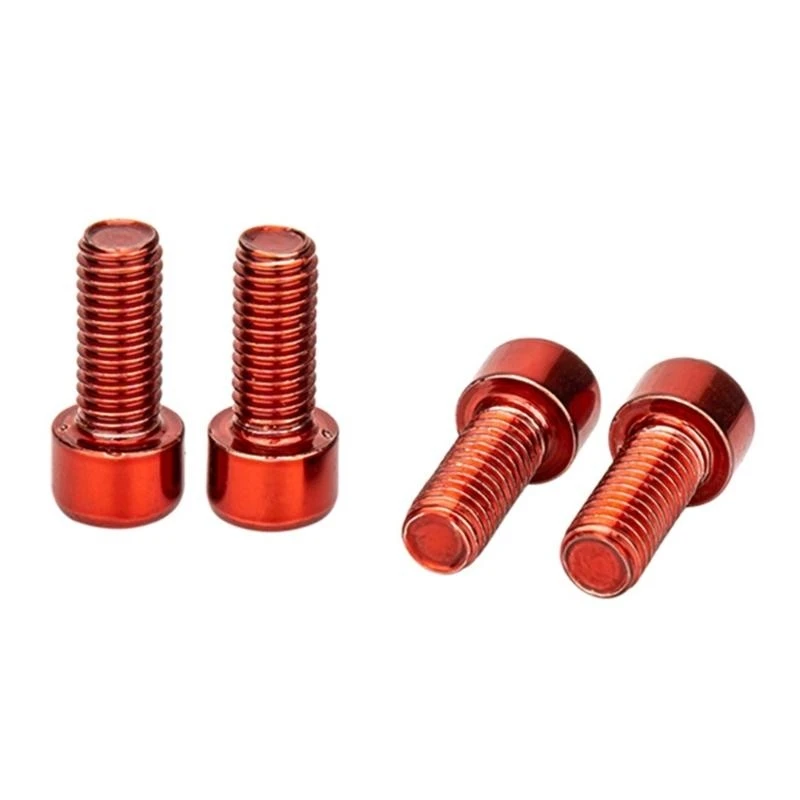 

4Pcs Bicycles Water Bottle Cages Screws 5x12mm Bottle Cage Bolts Holder Screws