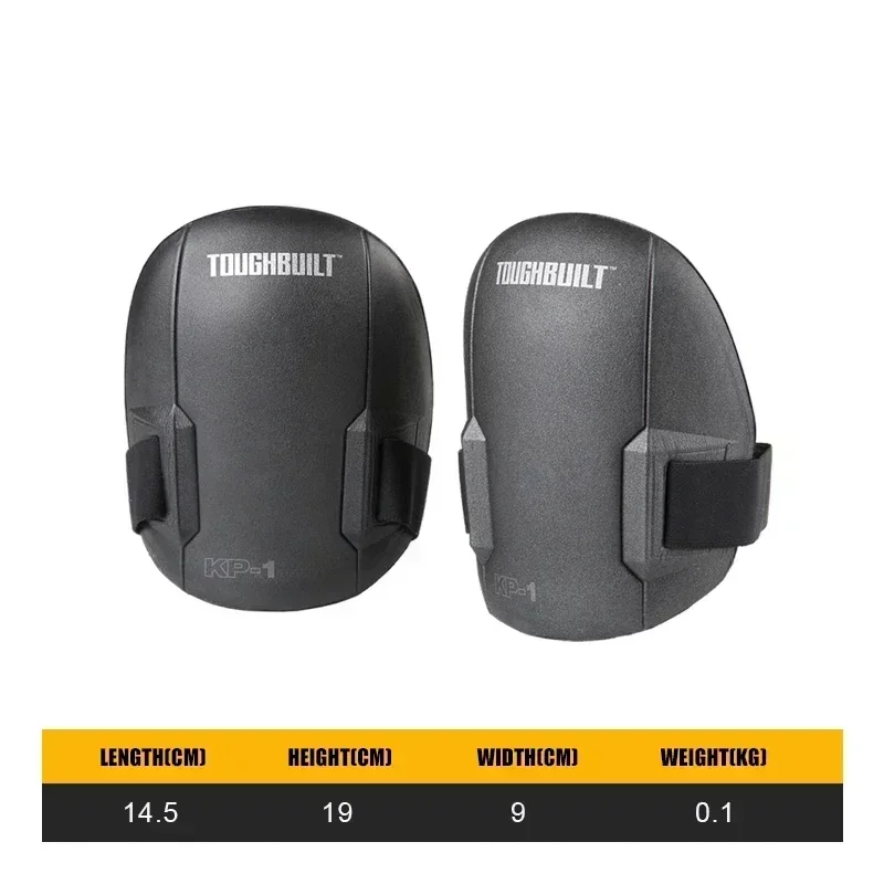 

TOUGHBUILT Сверхлегкие наколенники Охрана труда Защита на коленях Защита наколенников Аксессуары для электроинструментов TB-KP-1