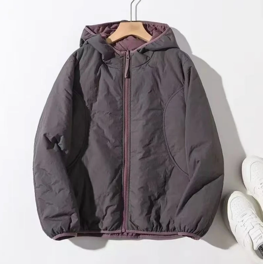 

2024 Autumn and Winter New Fashion Trend Thick Warm Hooded Cotton-Padded Jacket Men's Casual Loose Comfortable Size Coat